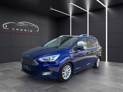 Usata Ford Grand C-Max Titanium 150 CV (110 kW) 2016 Blu Monovolume