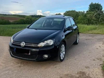 Używany VW Golf V Highline 122 KM (89 kW) 2009 Czarny Kombi