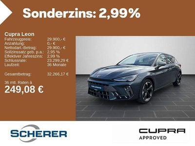Gebraucht Cupra Leon 150 PS (110 kW) 2025 Magnetic grau metallic (metallic) Limousine