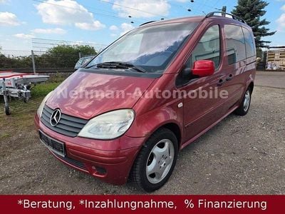 Usata Mercedes Vaneo 91 CV (66 kW) 2003 Rosso Monovolume