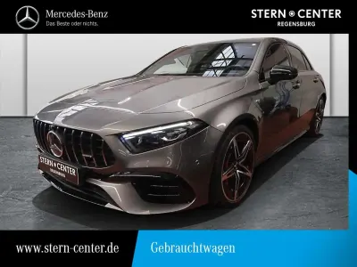 Gebraucht Mercedes A45 AMG AMG 421 PS (309 kW) 2025 Metalliclack mountaingrau Limousine