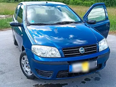 Gebraucht Fiat Punto 60 PS (44 kW) 2004 Blau Kleinwagen