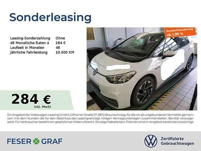 Gebraucht VW ID.3 Pure 110 kW (150 PS) 2022 Gletscherweiß Kleinwagen