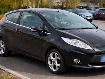 Gebraucht Ford Fiesta 82 PS (60 kW) 2008 Schwarz Kleinwagen