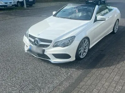 Gebraucht Mercedes E350 AMG 258 PS (189 kW) 2013 Weiß Cabrio