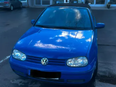 Używany VW Golf 2001 Niebieski Kabriolet