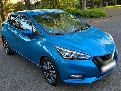 Second-hand Nissan Micra N-Way 71 CP (52 kW) 2018 Albastru Hatchback