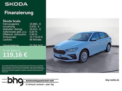 Gebraucht Skoda Scala Essence 116 PS (85 kW) 2025 Weiß Kleinwagen