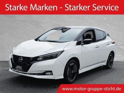 Gebraucht Nissan Leaf Tekna 160 kW (218 PS) 2024 Pearl white black metallic Kleinwagen