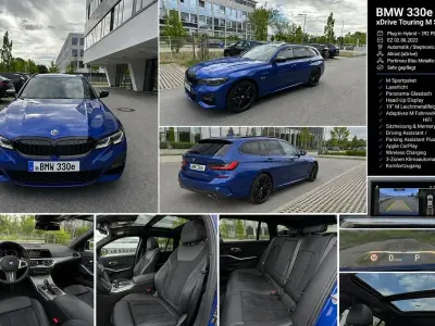 Używany BMW 330e M Sport 292 KM (214 kW) 2022 Niebieski Kombi
