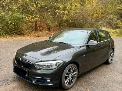 Gebraucht BMW 116 Sport Line 116 PS (85 kW) 2018 Schwarz Kleinwagen