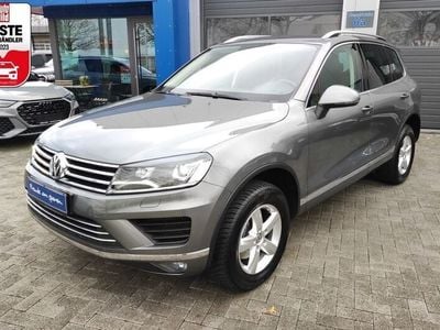Grau (canyongraumet.) Gebraucht 2016 VW Touareg Terrain Tech SUV | 26.480 € (Fairer Preis)