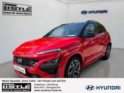 Gebraucht Hyundai Kona N Line 199 PS (146 kW) 2021 Schwarz SUV