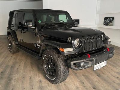 Second-hand Jeep Wrangler Unlimited Sahara 200 CP (147 kW) 2020 Negru SUV