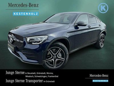 Gebraucht Mercedes GLC300e AMG 320 PS (235 kW) 2021 Cavansitblau Coupé