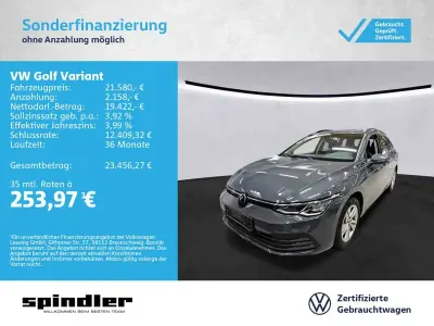 Gebraucht VW Golf VIII Life 116 PS (85 kW) 2023 Delfingrau metallic Kombi