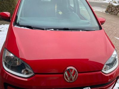 Gebraucht VW up! move up! 60 PS (44 kW) 2016 Rot Kleinwagen
