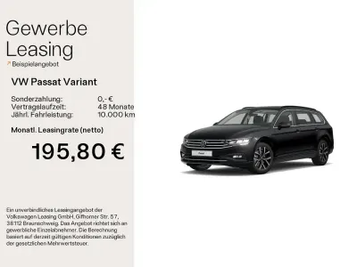 Gebraucht VW Passat Business 150 PS (110 kW) 2023 Schwarz Kombi