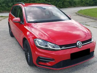 Gebraucht VW Golf VII Highline 150 PS (110 kW) 2018 Rot Kombi