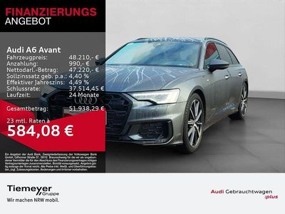 Grau Gebraucht 2024 Audi A6 S-Line Kombi | 46.950 € (Etwas zu teuer)