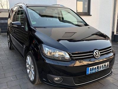 Gebraucht VW Touran Highline 170 PS (125 kW) 2012 Schwarz Van / Kleinbus