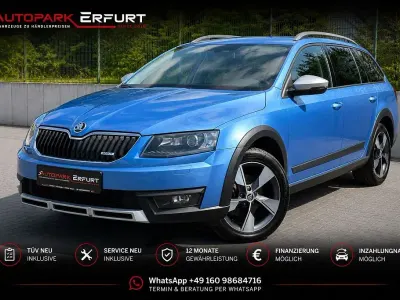 Gebraucht Skoda Octavia Scout Scout 4x4 150 PS (110 kW) 2016 Blau Kombi