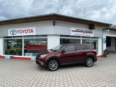 Gebraucht Toyota RAV4 Hybrid Edition-S 196 PS (144 kW) 2016 Rot SUV