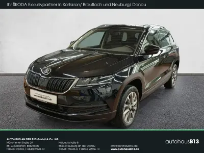 Gebraucht Skoda Karoq Clever 150 PS (110 kW) 2022 Blackmagic perleffekt (schwarz) SUV