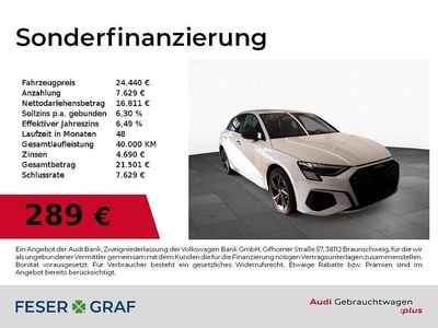 Gebraucht Audi A3 S-Line 245 PS (180 kW) 2022 Ibisweiß Limousine