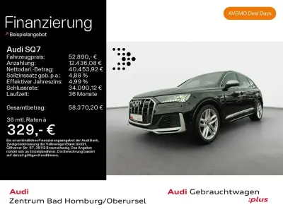 Begagnad Audi SQ7 S-Line 507 HK (372 kW) 2022 Svart SUV