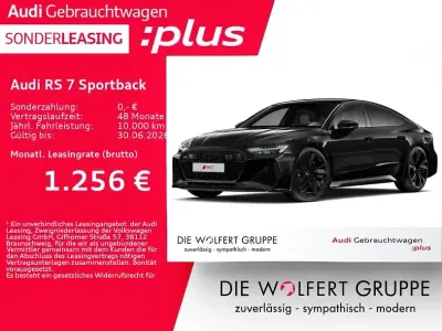 Brugt Audi RS7 Ambiente 600 HK (441 kW) 2025 Sort Hatchback