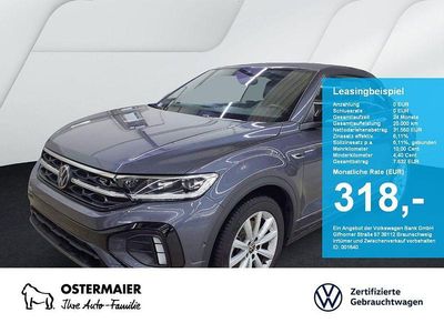 Gebraucht VW T-Roc Cabriolet Style 150 PS (110 kW) 2025 Rauchgrau metallic Cabrio