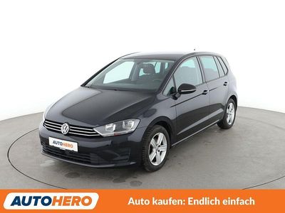 Schwarz Gebraucht 2015 VW Golf Sportsvan Comfortline Van / Kleinbus | 9.660 € (Guter Preis)