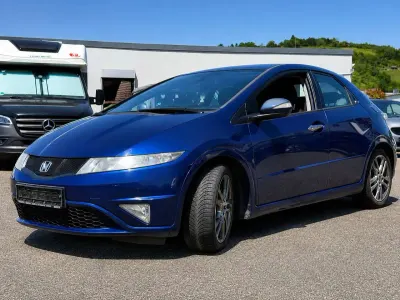 Gebraucht Honda Civic Sport 140 PS (102 kW) 2010 Deep saphire blue p. Kleinwagen