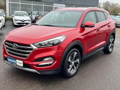 Gebraucht Hyundai Tucson Style 177 PS (130 kW) 2017 Rot SUV