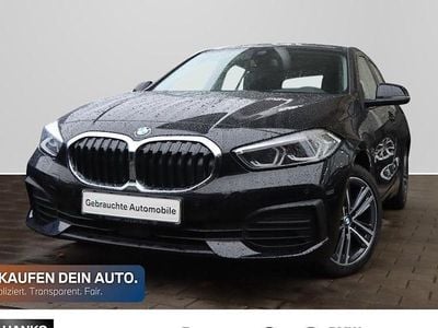 Begagnad BMW 118 Advantage 136 HK (100 kW) 2023 Svart Halvkombi