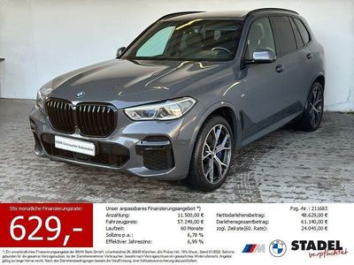 Brugt BMW X5 M Sport 340 HK (250 kW) 2023 Grå SUV