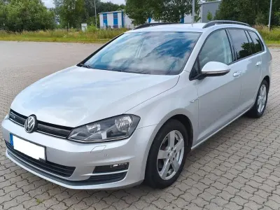 Gebraucht VW Golf VII Trendline 110 PS (80 kW) 2015 Silber Kombi