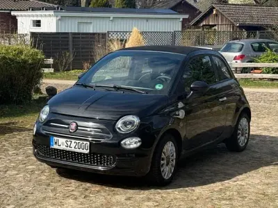 Gebraucht Fiat 500C Lounge 69 PS (50 kW) 2020 Schwarz Cabrio