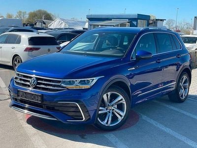 Usata VW Tiguan R-line 150 CV (110 kW) 2022 Blu SUV
