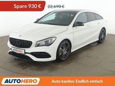 Gebraucht Mercedes CLA180 Shooting Brake AMG line 122 PS (89 kW) 2018 Weiß Kombi