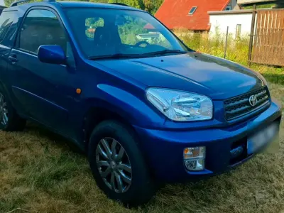 Gebraucht Toyota RAV4 125 PS (91 kW) 2003 Blau SUV