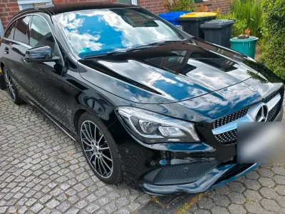 Gebraucht Mercedes CLA200 Shooting Brake AMG line 156 PS (114 kW) 2017 Schwarz Kombi