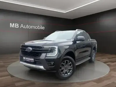 Second-hand Ford Ranger Wildtrack 205 CP (150 kW) 2023 Negru Pickup