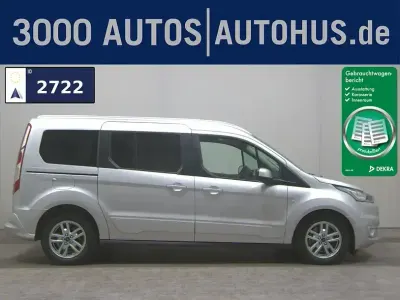 Gebraucht Ford Tourneo Titanium 120 PS (88 kW) 2021 Polarsilber metallic Van / Kleinbus