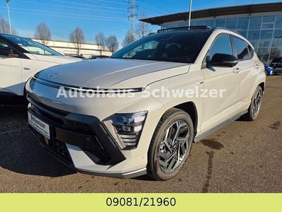 Gebraucht Hyundai Kona N Line 141 PS (103 kW) 2023 Grau SUV