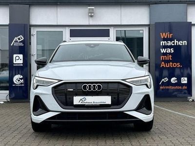 Gebraucht Audi e-tron S-Line 300 kW (408 PS) 2021 Gletscherweiß SUV