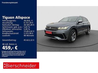 Gebraucht VW Tiguan Allspace Sound 200 PS (147 kW) 2022 Grau SUV