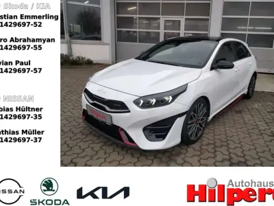 Gebraucht Kia Ceed GT GT 204 PS (150 kW) 2023 (hw2) deluxeweiss met. Limousine