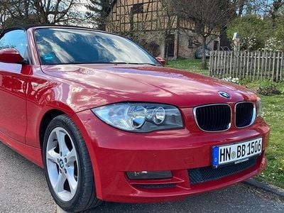 Second-hand BMW 118 Cabriolet Sport Line 143 CP (105 kW) 2009 Roșu Cabrio